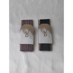 On Cloud Shoe Laces Replacement Rose Pink And Gray New On Running‎